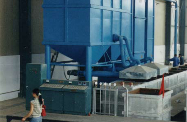 敢為天下先的榆次華能液推消失模生產線