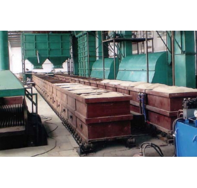 大手筆的浙江杰克液推消失模生產線